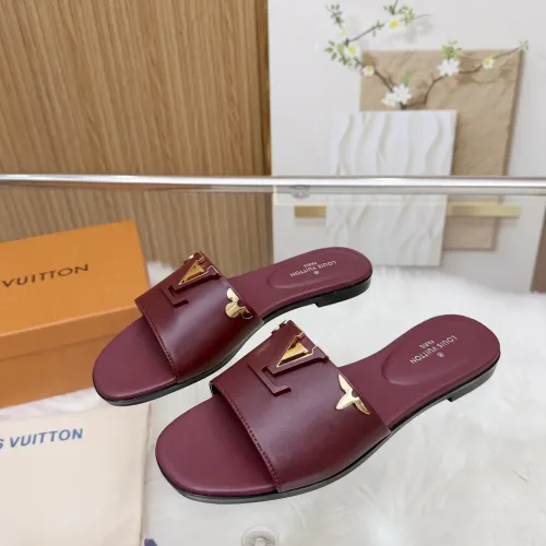 Wholesale Louis Vuitton Slippers For Women #1409356 $85.00 USD, Wholesale Quality Replica Louis Vuitton Slippers