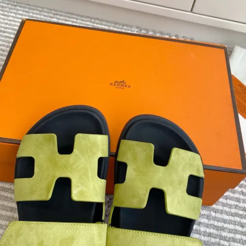 Replica Hermes Slippers For Men #1409370 $98.00 USD for Wholesale