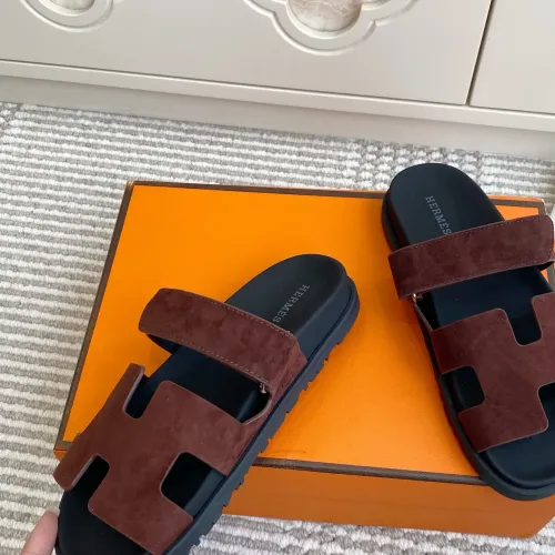 Replica Hermes Slippers For Women #1409371 $98.00 USD for Wholesale