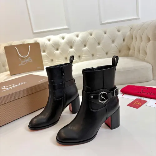 Wholesale Christian Louboutin Boots For Women #1409402 $115.00 USD, Wholesale Quality Replica Christian Louboutin Boots