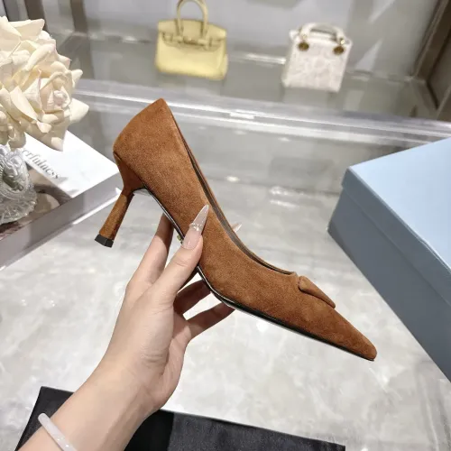 Replica Prada High-heeled Shoes For Women #1409410 $108.00 USD for Wholesale
