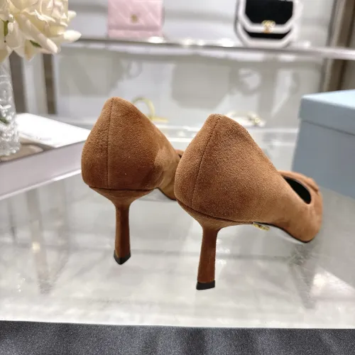 Replica Prada High-heeled Shoes For Women #1409410 $108.00 USD for Wholesale