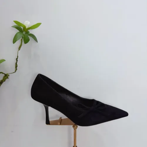 Replica Prada High-heeled Shoes For Women #1409433 $102.00 USD for Wholesale