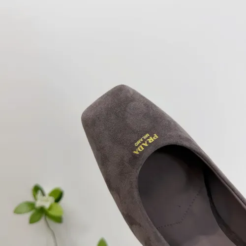 Replica Prada High-heeled Shoes For Women #1409438 $102.00 USD for Wholesale
