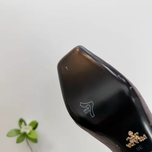 Replica Prada High-heeled Shoes For Women #1409438 $102.00 USD for Wholesale