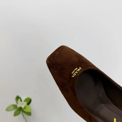 Replica Prada High-heeled Shoes For Women #1409442 $102.00 USD for Wholesale
