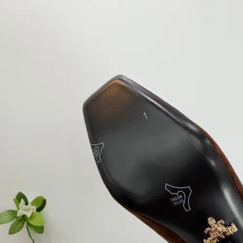 Replica Prada High-heeled Shoes For Women #1409444 $102.00 USD for Wholesale