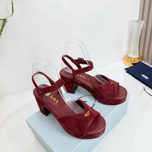 Replica Prada Sandal For Women #1409468 $105.00 USD for Wholesale