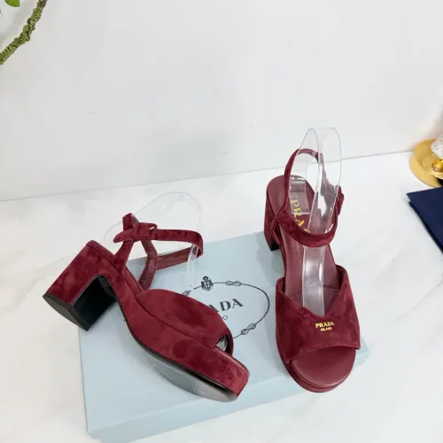 Replica Prada Sandal For Women #1409468 $105.00 USD for Wholesale