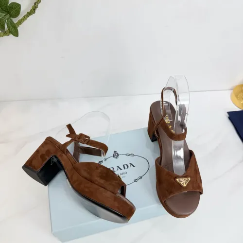 Replica Prada Sandal For Women #1409475 $105.00 USD for Wholesale