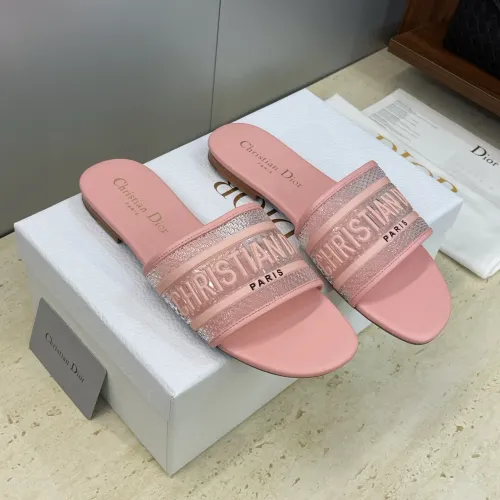 Wholesale Christian Dior Slippers For Women #1409484 $72.00 USD, Wholesale Quality Replica Christian Dior Slippers