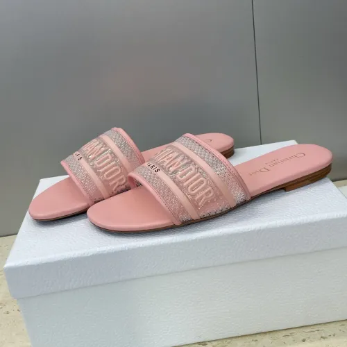 Replica Christian Dior Slippers For Women #1409484 $72.00 USD for Wholesale