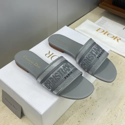Wholesale Christian Dior Slippers For Women #1409487 $72.00 USD, Wholesale Quality Replica Christian Dior Slippers