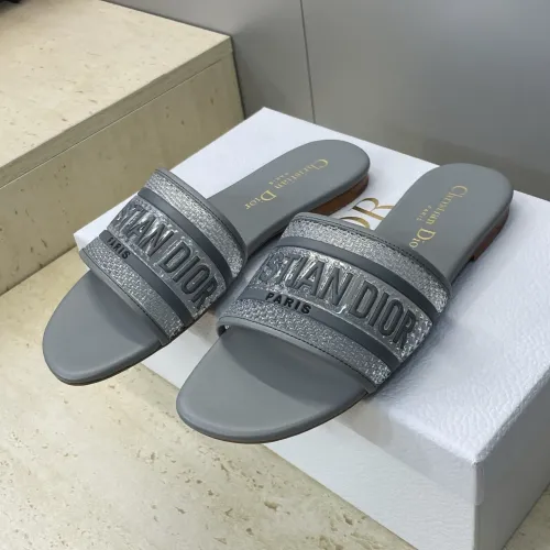 Replica Christian Dior Slippers For Women #1409487 $72.00 USD for Wholesale