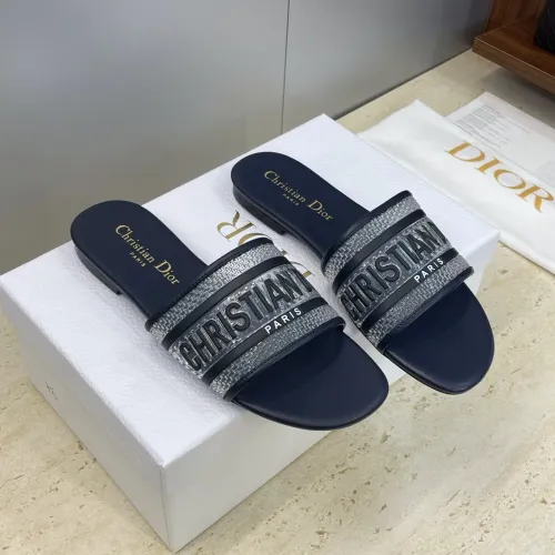 Wholesale Christian Dior Slippers For Women #1409488 $72.00 USD, Wholesale Quality Replica Christian Dior Slippers