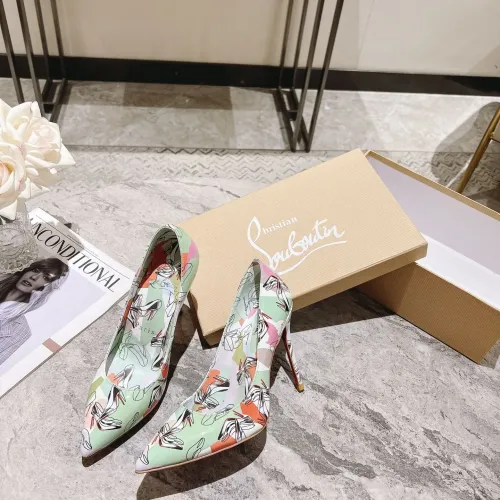 Replica Christian Louboutin High-heeled shoes For Women #1409504 $98.00 USD for Wholesale