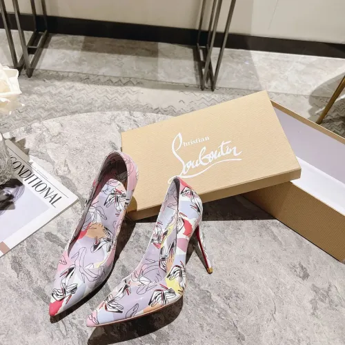 Replica Christian Louboutin High-heeled shoes For Women #1409506 $98.00 USD for Wholesale