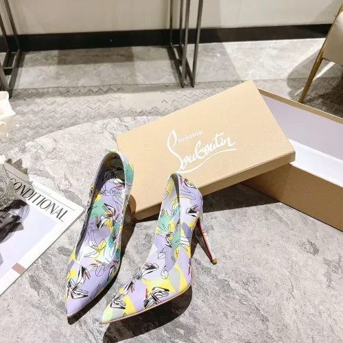 Replica Christian Louboutin High-heeled shoes For Women #1409507 $98.00 USD for Wholesale