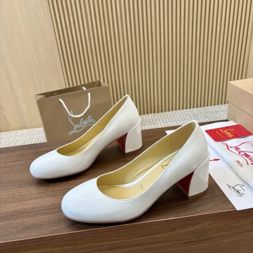 Wholesale Christian Louboutin High-heeled shoes For Women #1409512 $98.00 USD, Wholesale Quality Replica Christian Louboutin High-heeled shoes