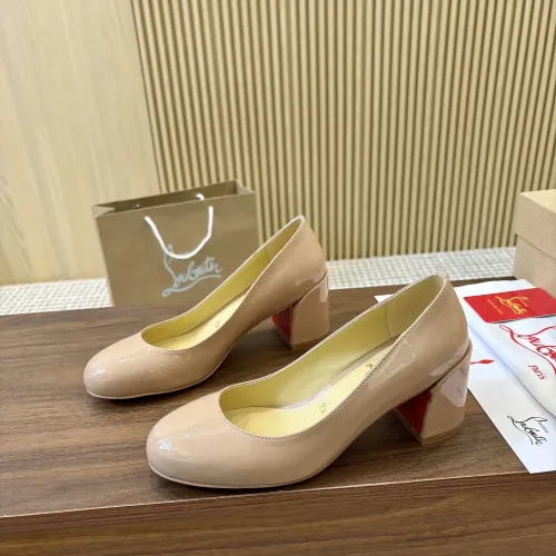 Wholesale Christian Louboutin High-heeled shoes For Women #1409513 $98.00 USD, Wholesale Quality Replica Christian Louboutin High-heeled shoes