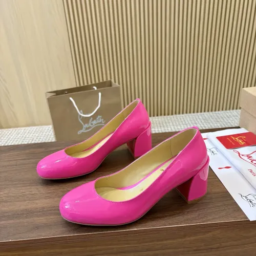 Wholesale Christian Louboutin High-heeled shoes For Women #1409514 $98.00 USD, Wholesale Quality Replica Christian Louboutin High-heeled shoes