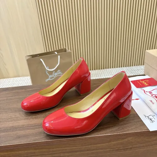 Wholesale Christian Louboutin High-heeled shoes For Women #1409515 $98.00 USD, Wholesale Quality Replica Christian Louboutin High-heeled shoes