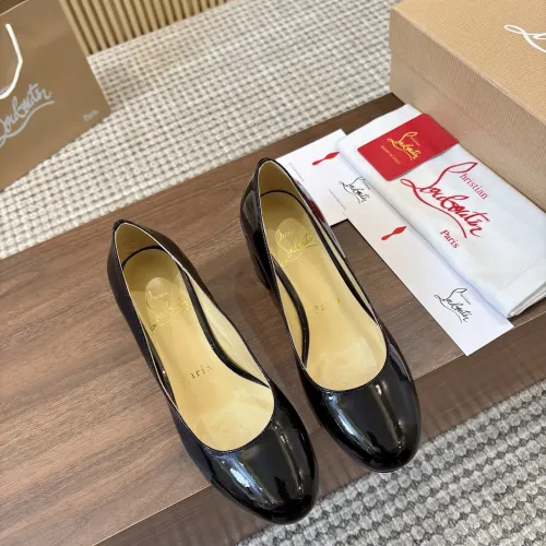 Replica Christian Louboutin High-heeled shoes For Women #1409516 $98.00 USD for Wholesale