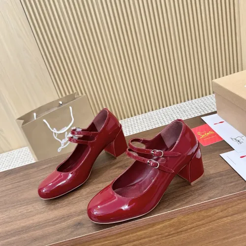 Wholesale Christian Louboutin High-heeled shoes For Women #1409518 $102.00 USD, Wholesale Quality Replica Christian Louboutin High-heeled shoes