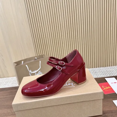 Replica Christian Louboutin High-heeled shoes For Women #1409518 $102.00 USD for Wholesale