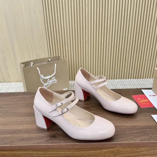 Wholesale Christian Louboutin High-heeled shoes For Women #1409522 $102.00 USD, Wholesale Quality Replica Christian Louboutin High-heeled shoes