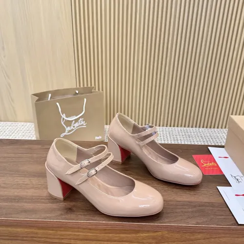 Wholesale Christian Louboutin High-heeled shoes For Women #1409523 $102.00 USD, Wholesale Quality Replica Christian Louboutin High-heeled shoes