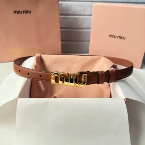 Replica MIU MIU AAA Quality Belts For Women #1409550 $52.00 USD for Wholesale