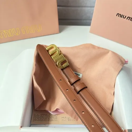 Replica MIU MIU AAA Quality Belts For Women #1409550 $52.00 USD for Wholesale