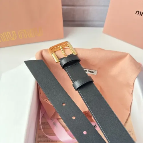 Replica MIU MIU AAA Quality Belts For Women #1409552 $52.00 USD for Wholesale