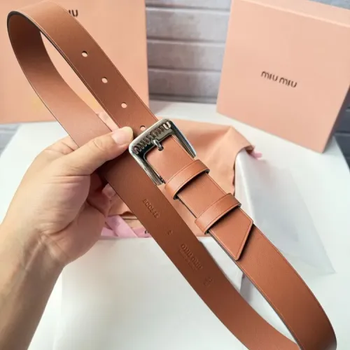 Wholesale MIU MIU AAA Quality Belts For Women #1409554 $52.00 USD, Wholesale Quality Replica MIU MIU AAA Quality Belts