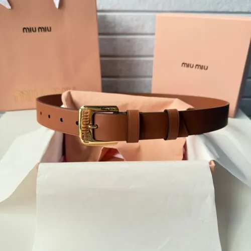 Replica MIU MIU AAA Quality Belts For Women #1409555 $52.00 USD for Wholesale