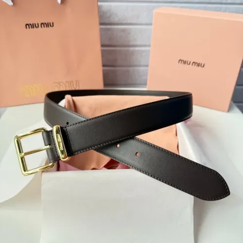 Replica MIU MIU AAA Quality Belts For Women #1409556 $52.00 USD for Wholesale