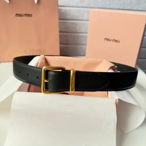 Replica MIU MIU AAA Quality Belts For Women #1409557 $52.00 USD for Wholesale