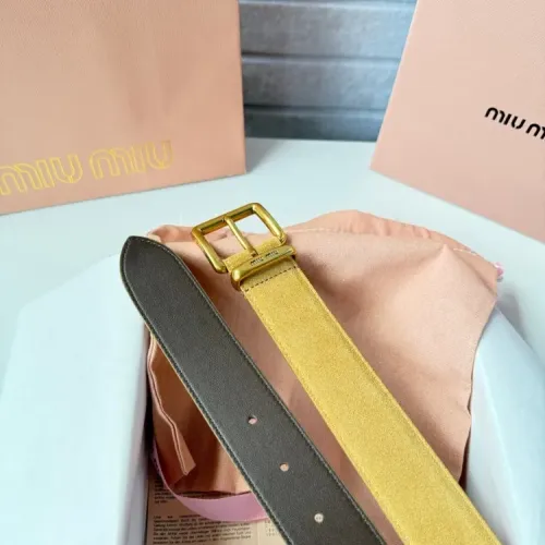 Replica MIU MIU AAA Quality Belts For Women #1409559 $52.00 USD for Wholesale