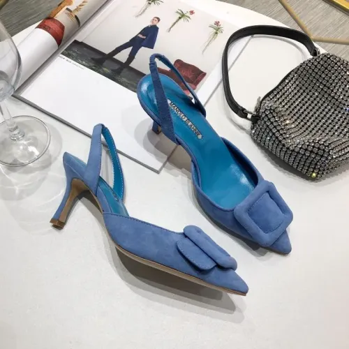 Wholesale Manolo Blahnik Sandals For Women #1409567 $98.00 USD, Wholesale Quality Replica Manolo Blahnik Sandals