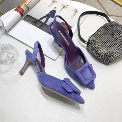 Wholesale Manolo Blahnik Sandals For Women #1409568 $98.00 USD, Wholesale Quality Replica Manolo Blahnik Sandals