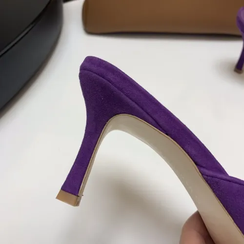 Replica Manolo Blahnik Slippers For Women #1409580 $96.00 USD for Wholesale