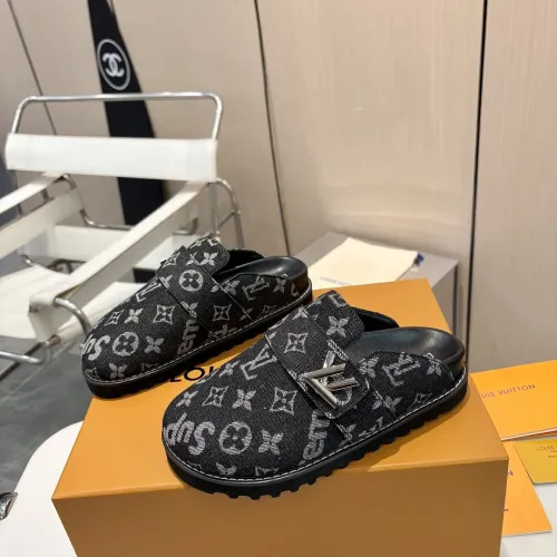 Wholesale Louis Vuitton Slippers For Women #1409582 $105.00 USD, Wholesale Quality Replica Louis Vuitton Slippers