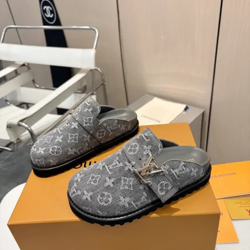 Wholesale Louis Vuitton Slippers For Women #1409588 $105.00 USD, Wholesale Quality Replica Louis Vuitton Slippers
