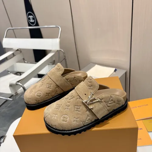 Wholesale Louis Vuitton Slippers For Men #1409595 $105.00 USD, Wholesale Quality Replica Louis Vuitton Slippers