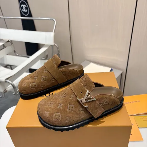 Wholesale Louis Vuitton Slippers For Men #1409597 $105.00 USD, Wholesale Quality Replica Louis Vuitton Slippers