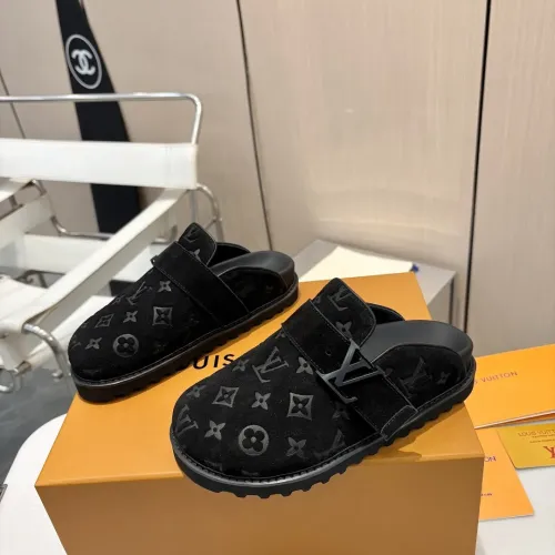 Wholesale Louis Vuitton Slippers For Men #1409599 $105.00 USD, Wholesale Quality Replica Louis Vuitton Slippers