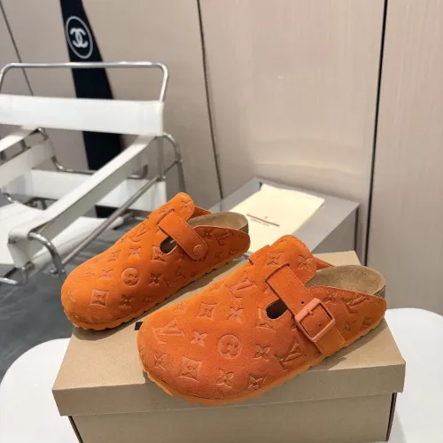 Wholesale Louis Vuitton Slippers For Women #1409601 $105.00 USD, Wholesale Quality Replica Louis Vuitton Slippers