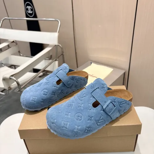 Wholesale Louis Vuitton Slippers For Men #1409606 $105.00 USD, Wholesale Quality Replica Louis Vuitton Slippers