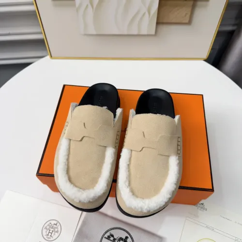 Replica Hermes Slippers For Women #1409630 $96.00 USD for Wholesale